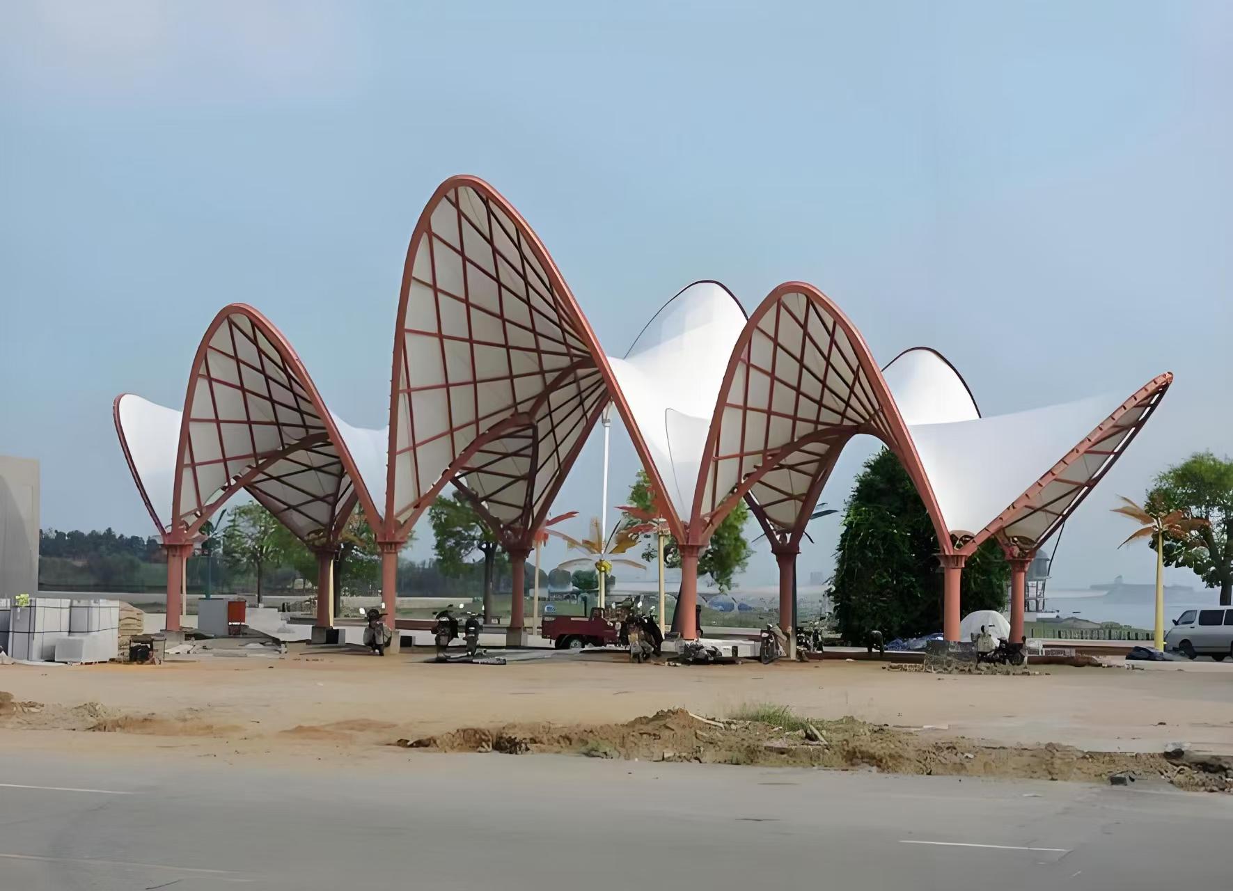 红河膜结构工程实景图（待替换）